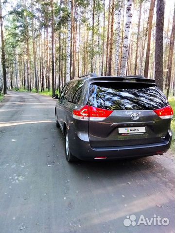 Toyota Sienna 2.7 AT, 2012, 147 000 км