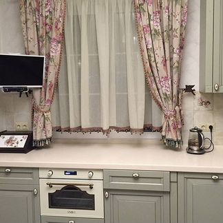 Красивые шторки для кухни