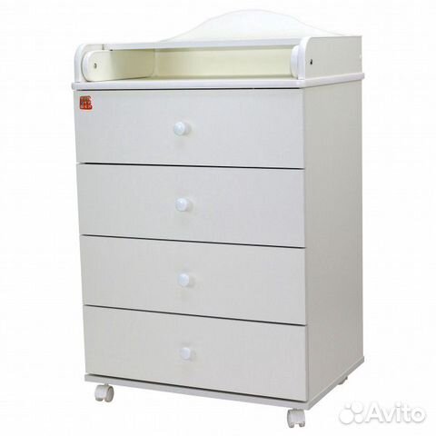 Комод Топотушки Фортуна (4 ящика) 600/4 лдсп