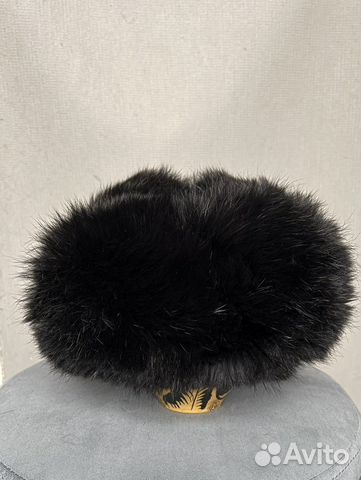 Шапка ушанка мужская кролик