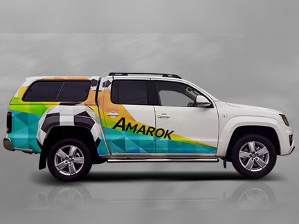 Рейлинги на крышу Volkswagen Amarok