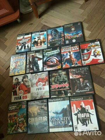 Игры для прошитой PS 2 разные