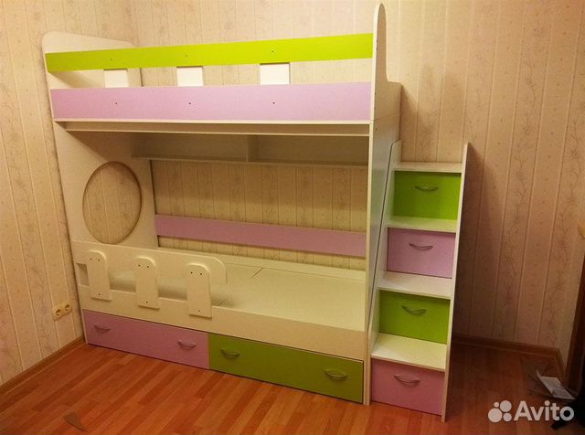 Двухъярусная кровать Юниор 1