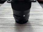 Объектив Sigma 35mm 1.4 DG canon объявление продам