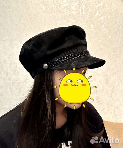 Кепка фуражка замшевая женская