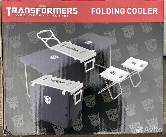 Складной термо ящик (переносной холодильник)