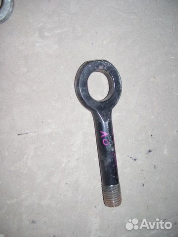 Крюк буксира рено логан