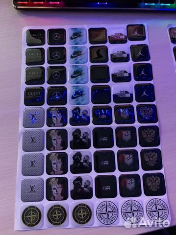 3d стикеры на телефон