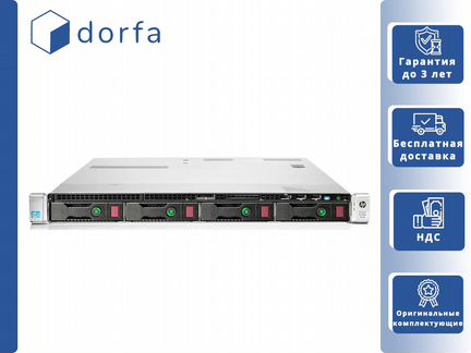 HP DL360p Gen8 4х LFF 2x Xeon E5-2630Lv2/512GB RAM