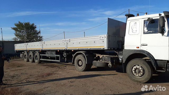 Услуги бортового полуприцепа