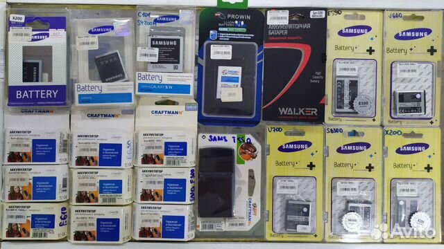 Аккумуляторы для старых сотовых Samsung (часть 2)