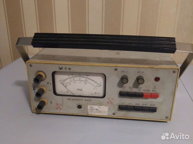Мегаомметр Ф4101 купить в Санкт-Петербурге | Хобби и отдых | Авито
