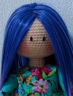 Кукла Тильда вязанная