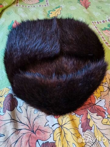 Мужская шапка норковая