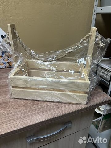 Ящик деревянный подарочный