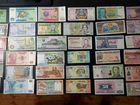 38 иностранных банкнот, пресс