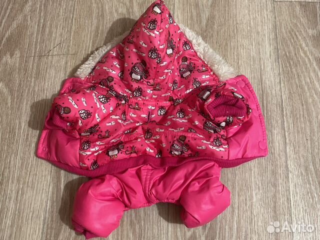 Зимний комбинезон для мелких собак