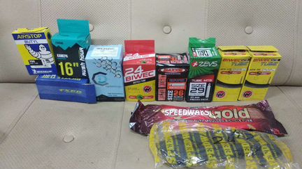 Велосипедные камеры, ремонт