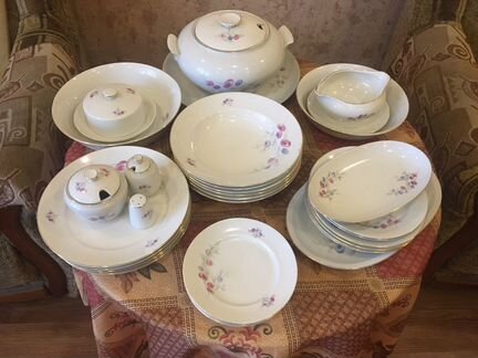 Сервиз 6 песон. гдр Weisswasser