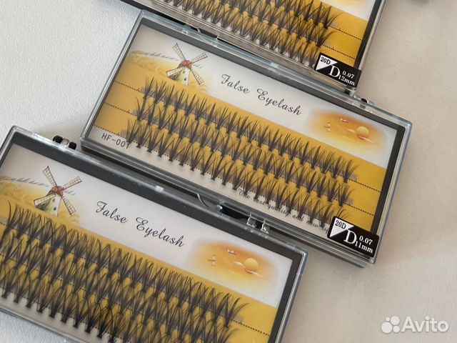 Ресницы пучки