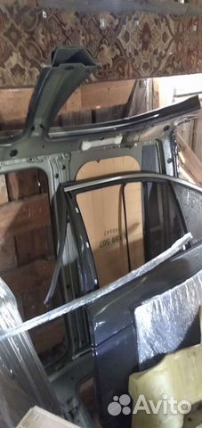 Крыша на бмв e39 и дверь задняя левая