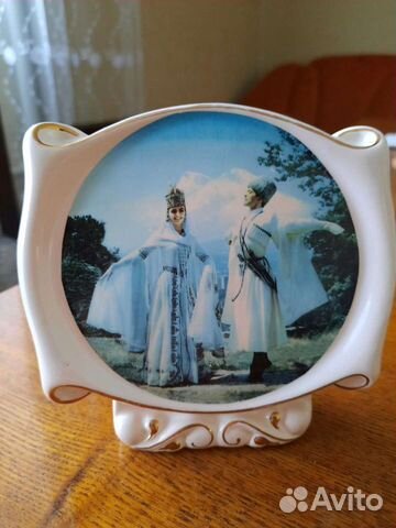 Настольное фарфоровое панно