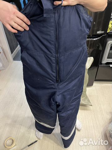 Полукомбинезон рабочий мужской зимний 170-176