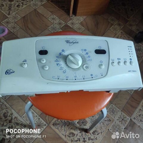 Панель управления и з/п от Ст. Маш. whirlpool awt