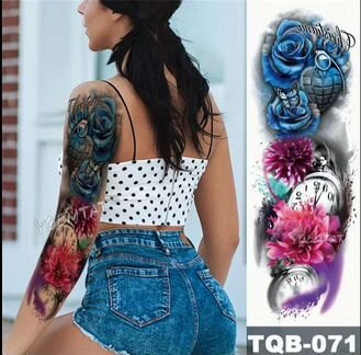 Временное тату