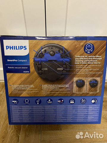 Робот-пылесос Philips SmartPro Compact FC8774/01