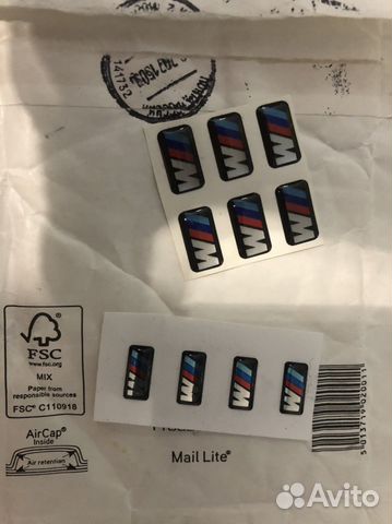 Наклейки на диски Бмв М