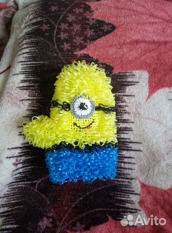 Мочалка рукавичка