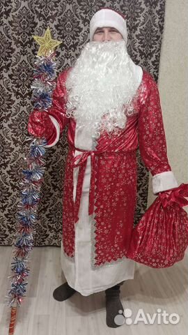 Костюм деда мороза взрослый