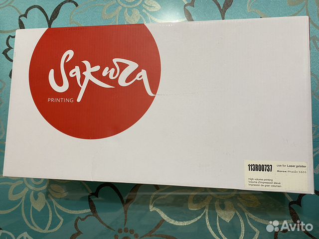 Картридж sakura 113R00737 для Xerox Phaser 5335