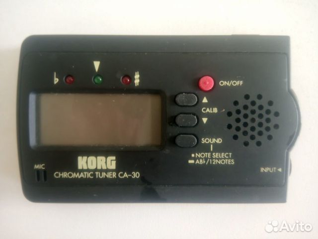 Тюнер для настройки эл.гитары са -30 korg