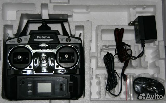 Вертолет AXE 100FP, и Futaba T6ex