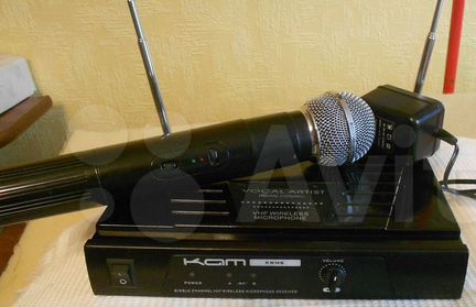 Микрофон Вокальный KAM радио KWM6 Pro Кейс