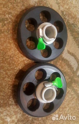 Колесики на круглый спидбар дельтаплана