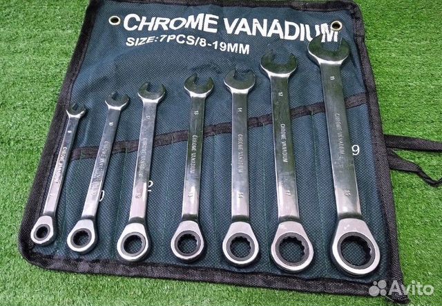 Набор ключей с трещеткой