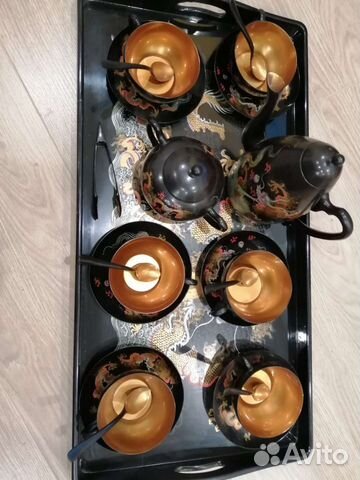 Сервиз чайный, антикварный 50-60 годы