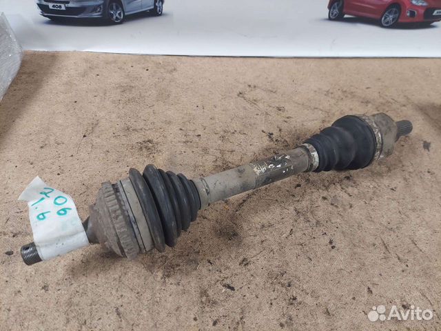 Привод левый peugeot 206 1.6 АКПП