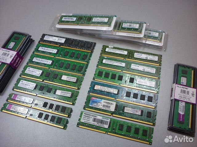 Различные вариации оперативной памяти (гарантия)