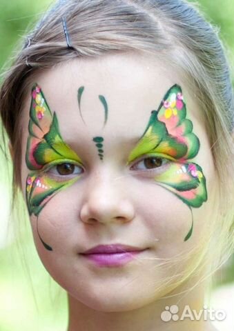 Аквагрим, Блеск тату