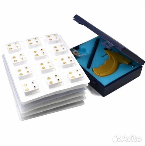 Серьги для прокола (набор 12 шт)