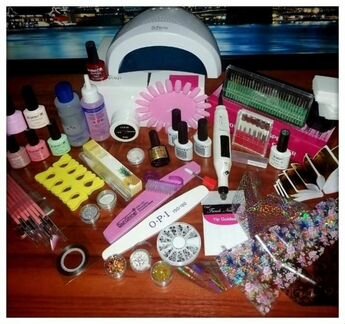 Набор для шеллака, аппаратного маникюра