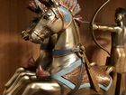 Статуя стрелок лошади Египет
