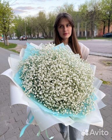 Букеты из гипсофилы