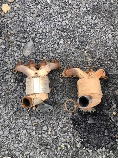 Выпускной коллектор выбитый Киа Рио Солярис