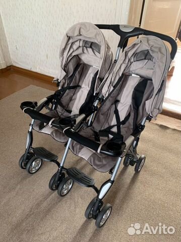 Коляска - трость jetem для двойняшек