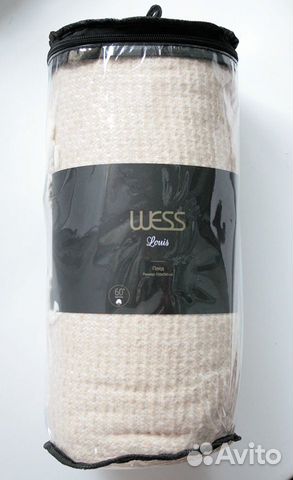 Хлопковый плед 1,5х2м Wess